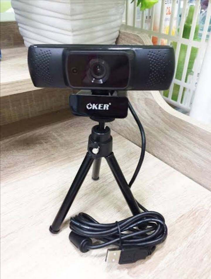 กล้องเว็ปแคม Webcam Oker A521 Full HD Webcam Auto Focus