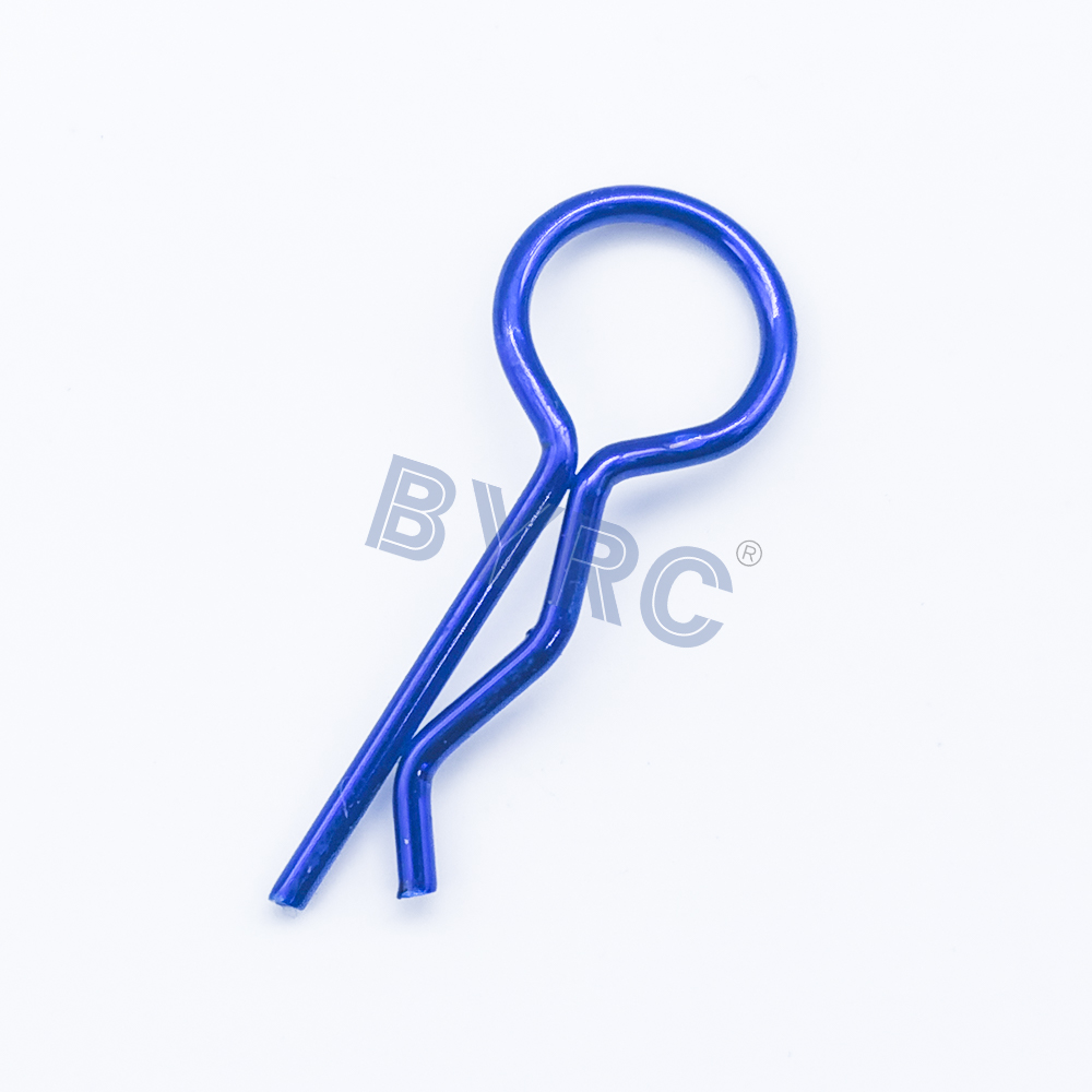 8Pcs multicolour Universal Stainless Steel Body Shell R Clips Pin for ...