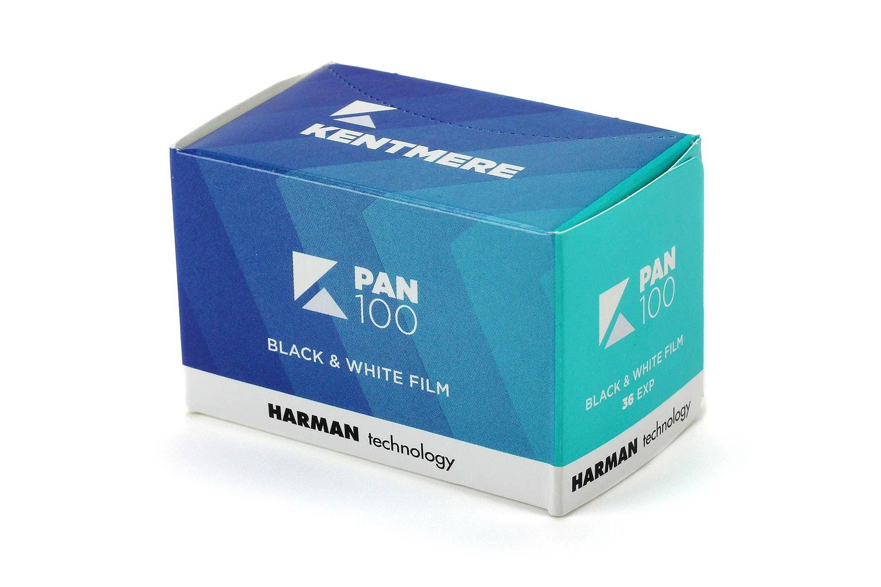 Kentmere Pan 100 ฟิล์มขาวดำ 135-36 Black and White Film สำหรับกล้องถ่ายรูป