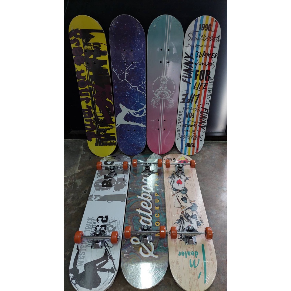 ✳  Skateboards สเก็ตบอร์ด แฟชั่นสเก็ตบอร์ด 80cm