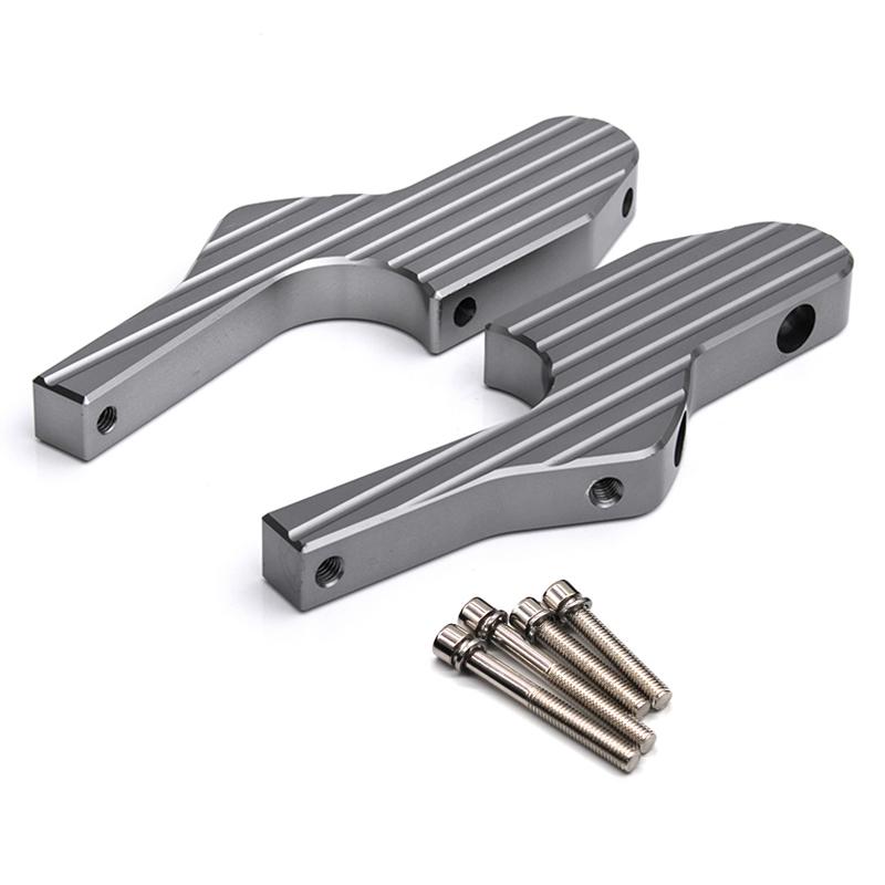 แนะนำ Scooter Foot Rests Passenger Foot Pegs Extensions Universal Cnc