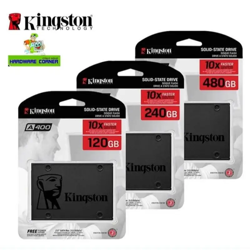 ภาพสินค้าKingston SSD โซลิดสเตทไดรฟ์/SSD A400 SATA 3.0 2.5inch-120GB/240GB/480GB/960GB ฮาร์ดไดรฟ์ภายในประกัน 3 ปี จากร้าน Waaroom บน Lazada ภาพที่ 15