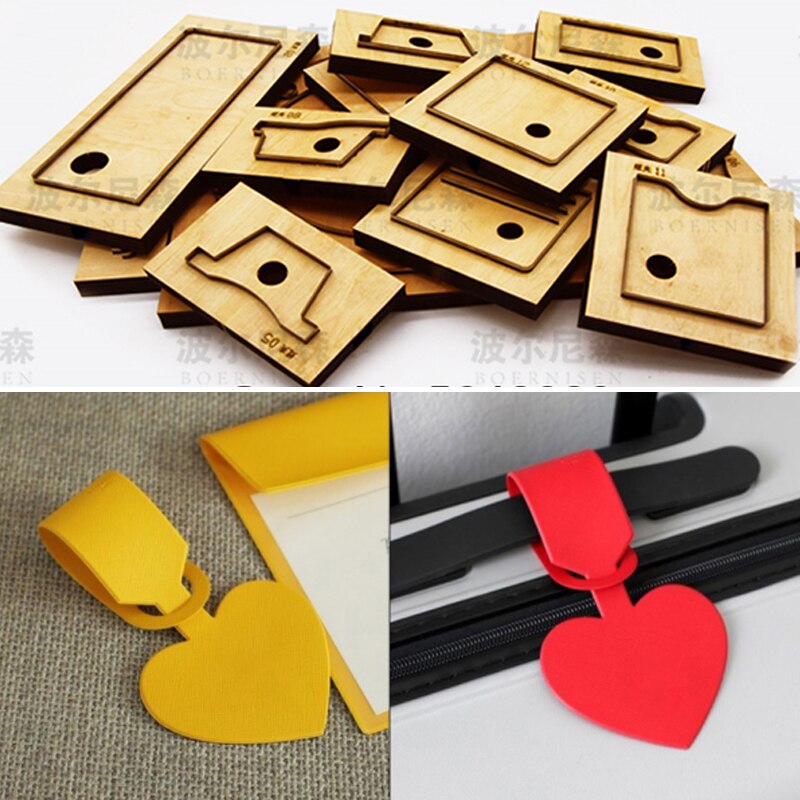 Wood Dies Cutter Tool Japan Steel Blade Rule Punch Plane Luggage Tag Cutter  Mold