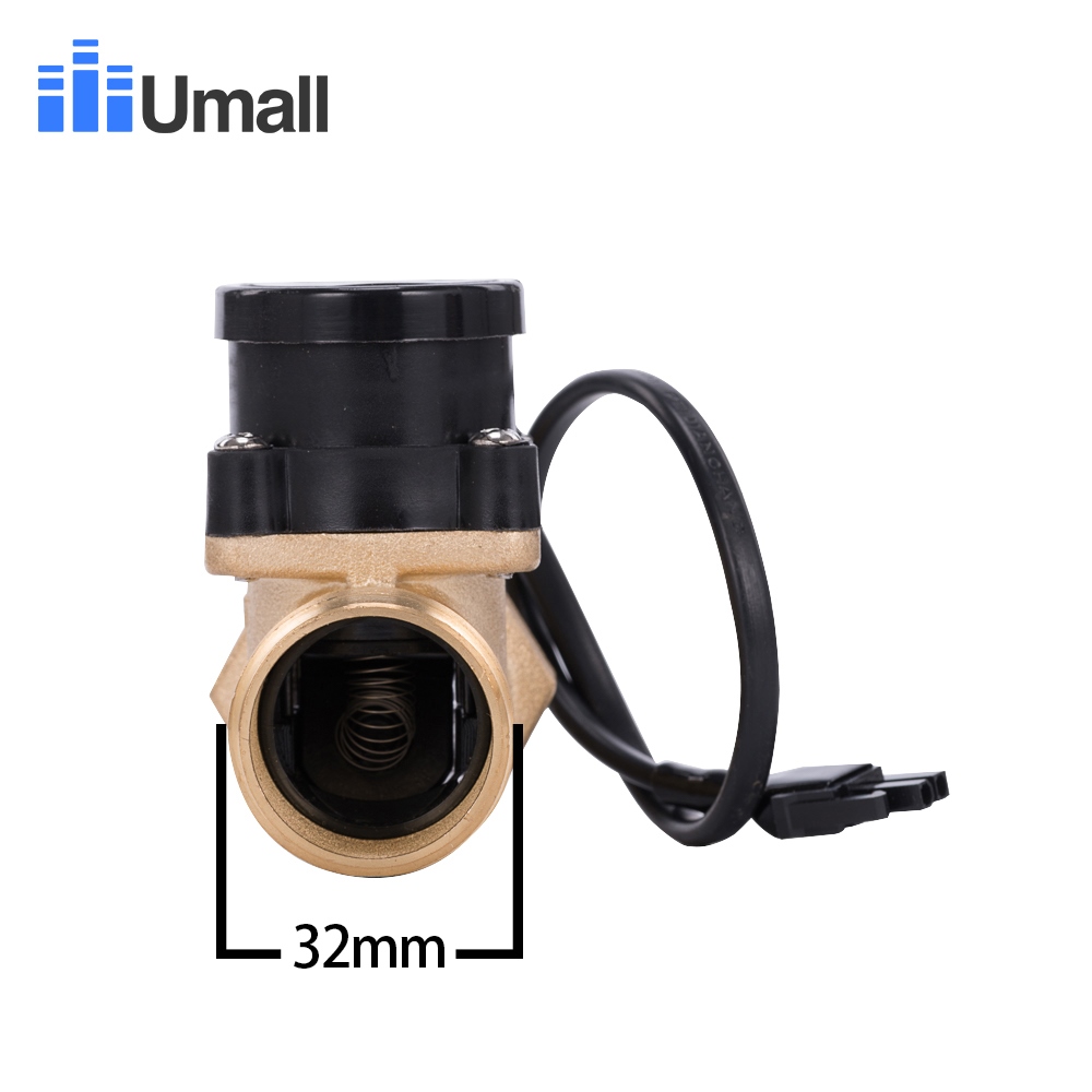 umall HT800 1 Inch Flow Sensor Water Pump Flow Switch Easy To Connect