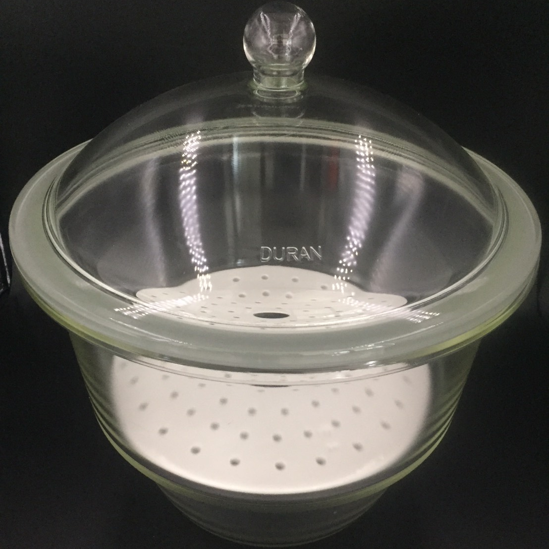 Desiccator (โถดูดความชื้น) with Porcelain Plate 250 mm. ; Puket Stores