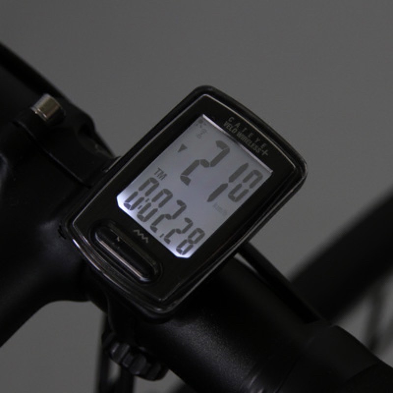ไมล์ วัดความเร็ว จักรยาน CATEYE VELO WIRELESS+ มีไฟ ไร้สาย [CC-VT235W]