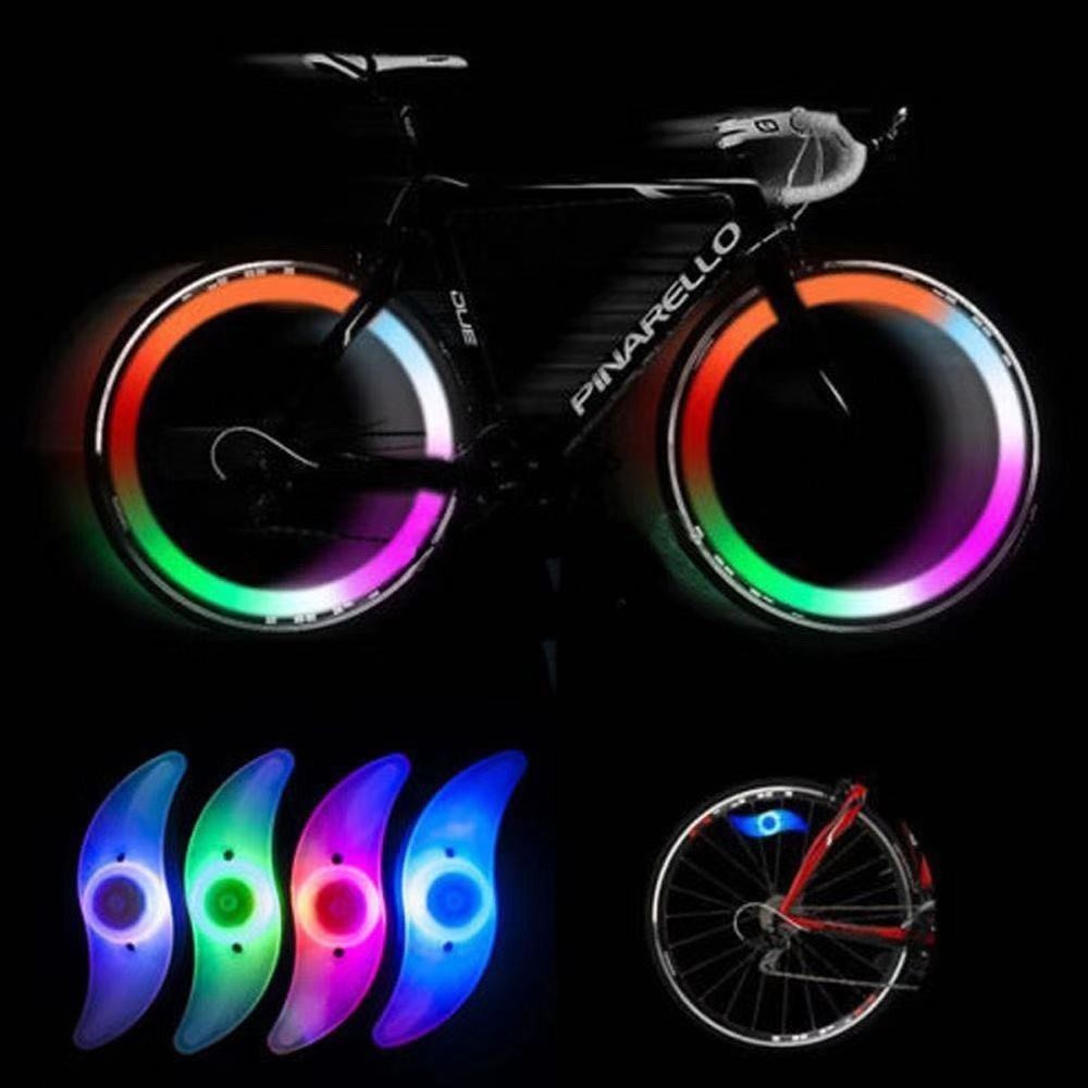 ไฟ LED ล้อจักรยาน ไฟ 7 สี กันน้ำ เพียง 42 บาท