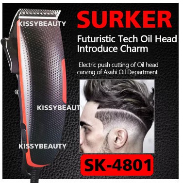 โปรโมชั่น ส่งฟรีSURKER 4801Kemei แบตตาเลี่ยนรุ่นใหม่ล่าสุด ปัตตาเลี่ยน ระดับมืออาชีพ เสียงเงียบ อุปกรณ์ครบชุดแถมกรรไกรตัดผม ราคาถูก กรรไกรตัดผมเด็ก กรรไกรตัดผมชาย กรรไกรตัดผมไฟฟ้า กรรไกรตัดขนสุนัข