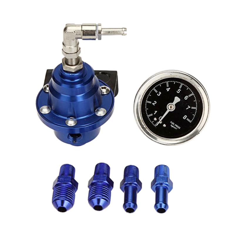 Universal Car Fuel Pressure Regulator Adjustable Pressure Reducer with ...