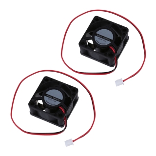 2x 12v dc 40mm 20mm 2 wire computer pc cpu cooling case fan 1