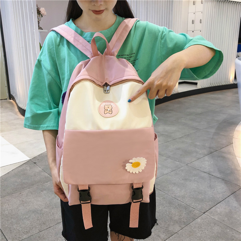 กระเป๋านักเรียนแฟชั่นสไตล์เกาหลี กระเป๋าเป้เด็กชาย กระเป๋าเป้เด็กผู้หญิง กระเป๋าเป้ความจุขนาดใหญ่