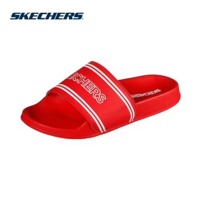 Skechers สเก็ตเชอร์ส รองเท้าแตะ ผู้หญิง Cali Side Lines 2 Sandals Shoes - 8730036-RED