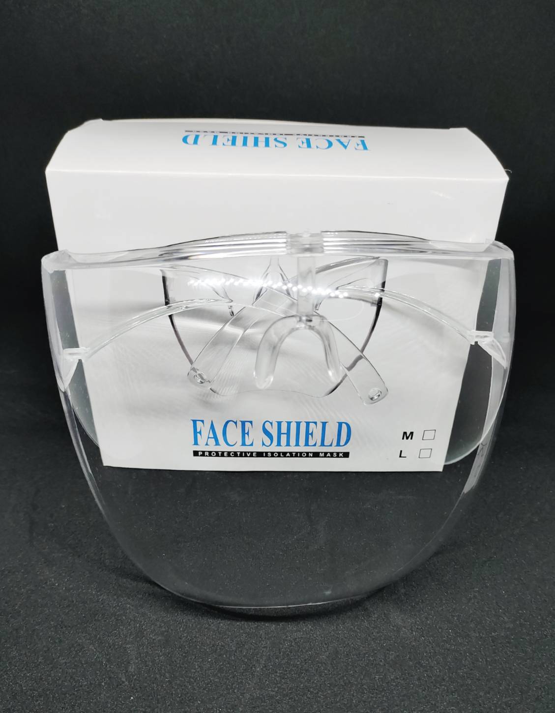 เฟสชิล Face shield พร้อมกรอบแว่น พร้อมส่งจากไทยใช้ โค้ทส่งฟรีได้
