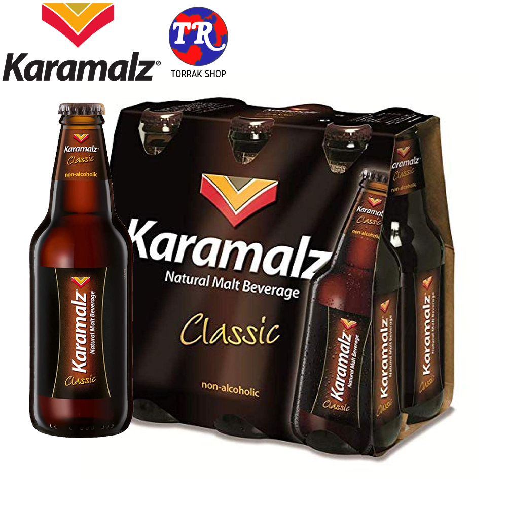 Karamalz Malt Beverage คาราไมลส์เครื่องดื่มมอล์ต 330มล. แพ็ก 6 ขวด