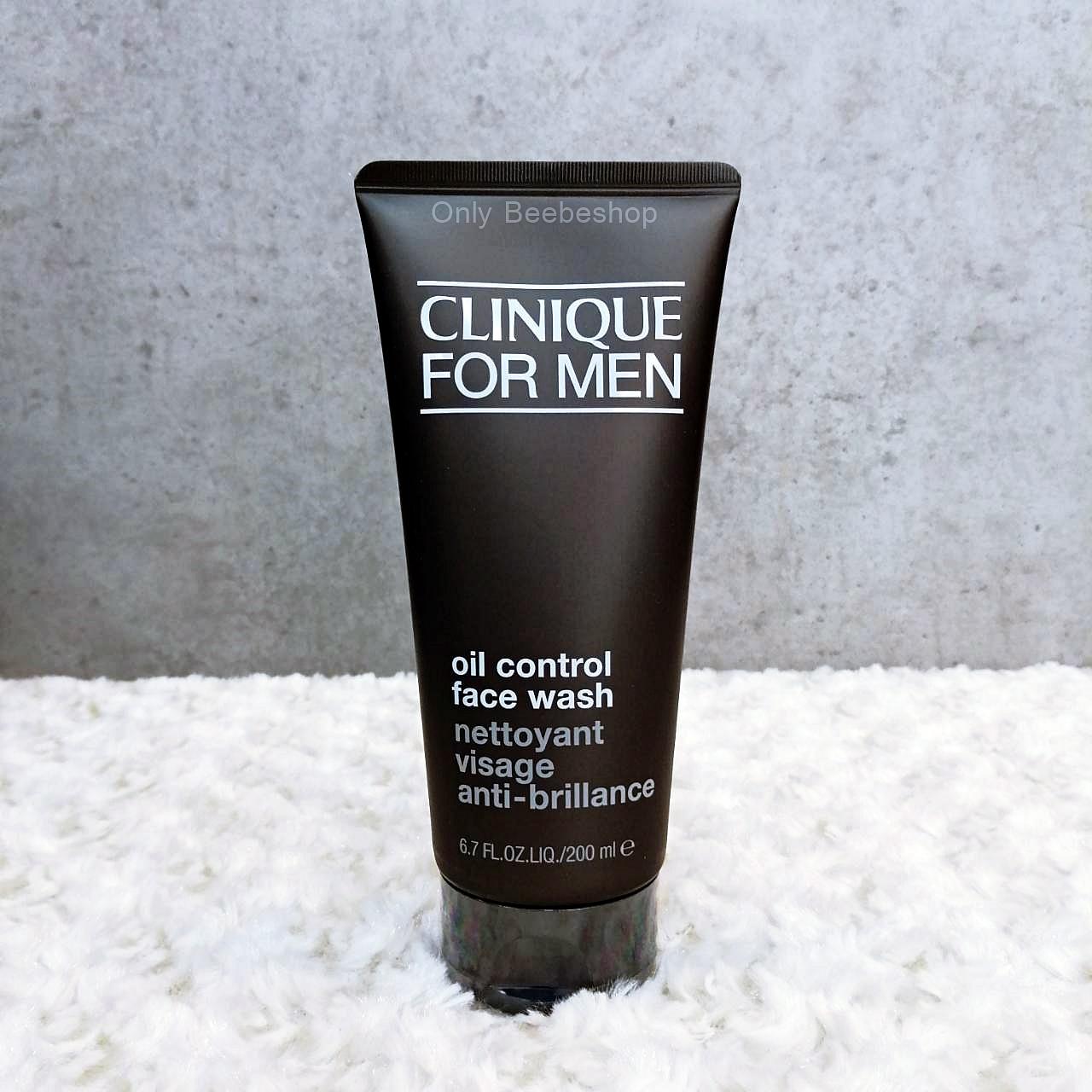 ผลิต 02/2019 Clinique โฟมล้างหน้าสำหรับผิวมัน For Men Oil Control Face Wash 200ml