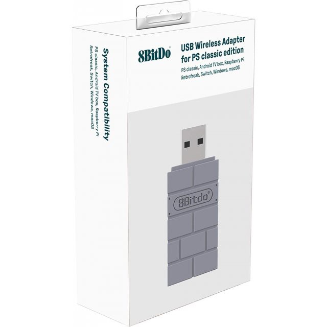 NSW 8BITDO USB WIRELESS ADAPTER FOR PS CLASSIC EDITION ()