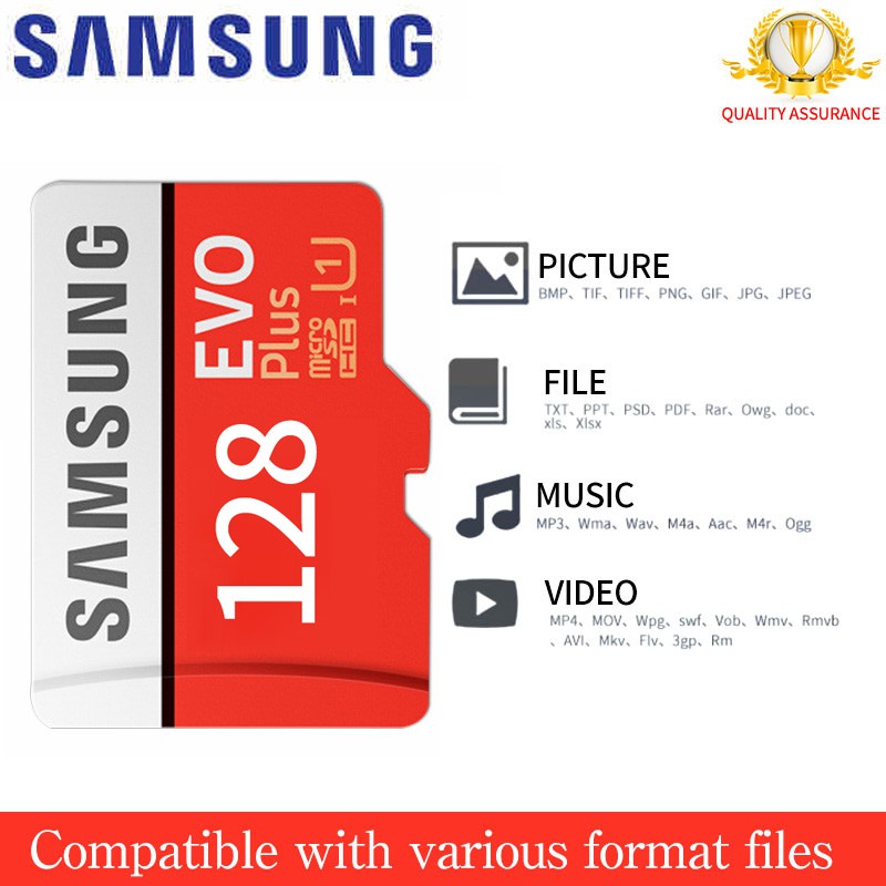 SamSung Micro SD Card sdhc Memory Card Class 10 Mini SD Card SDXC 4k