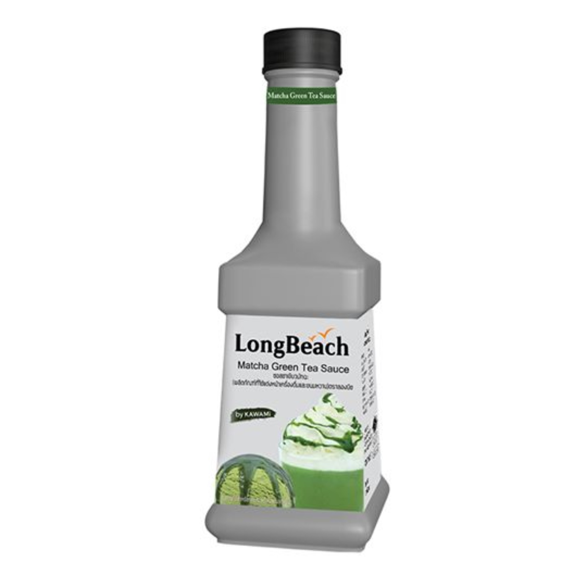 ลองบีชซอสมัทฉะ ขนาด 900 มล. LongBeach Matcha Sauce 900 ml.