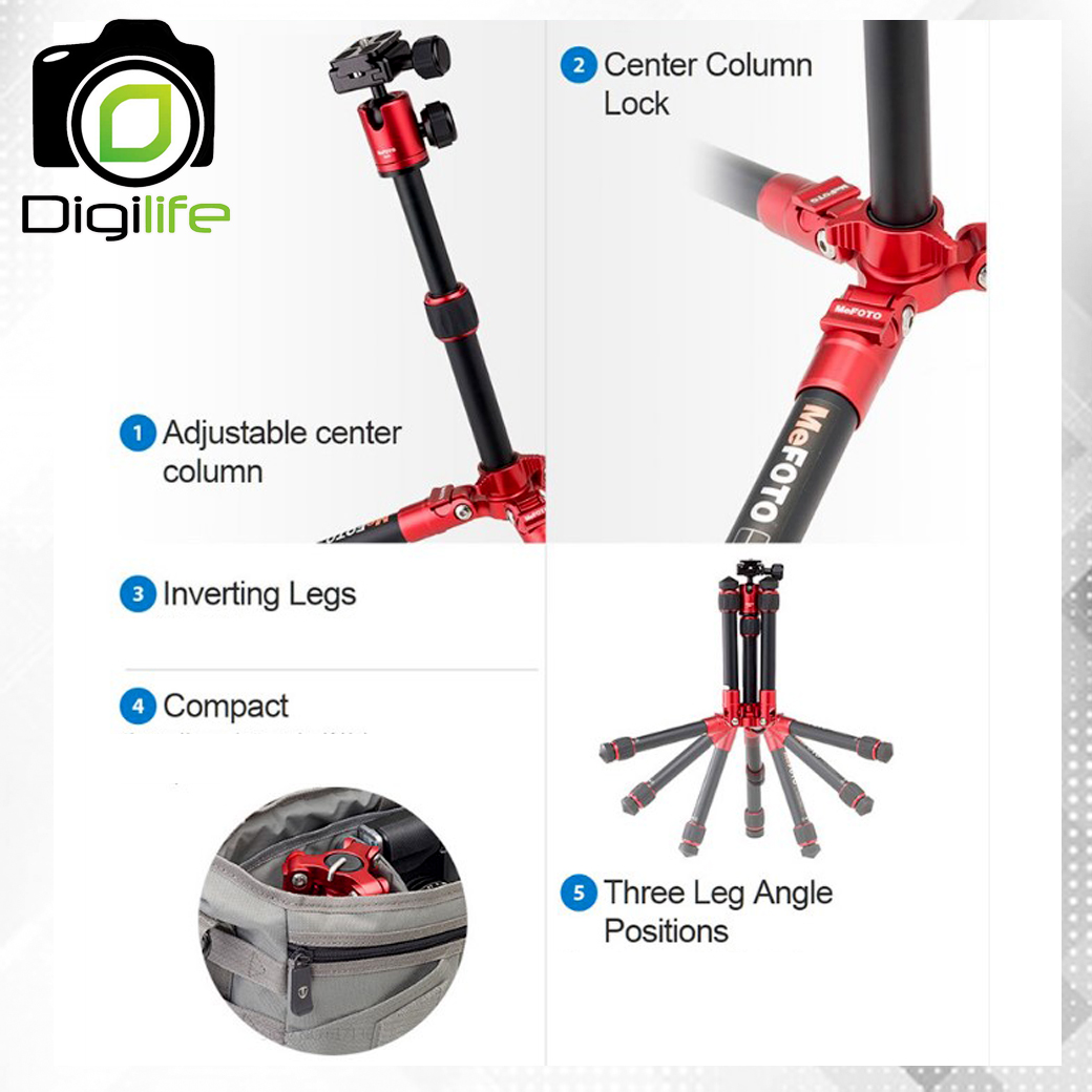 Mefoto Tripod A0320 Q00 DayTrip Mini ขาตั้งกล้อง ตั้งโต๊ะ พกพา