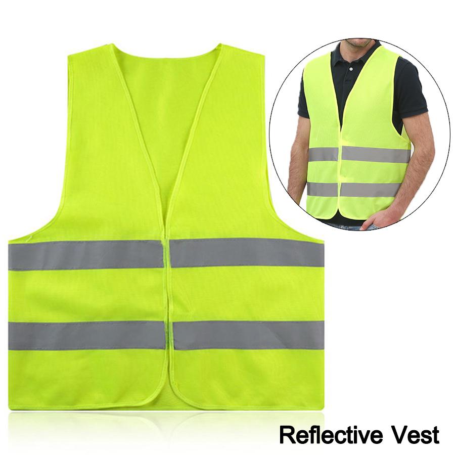 เสื้อกั๊กทำงาน เสื้อสะท้อนแสง เสื้อสะท้อนแสงตำรวจ เสื้อสะท้อน เสื้อกั๊กจราจร เสื้ออาสาจราจร Reflective Vest มี2สี ราคาถูก Alizselection