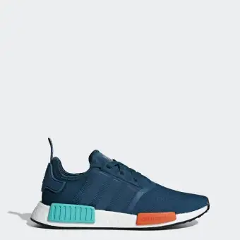 nmd r1 blue night energy orange