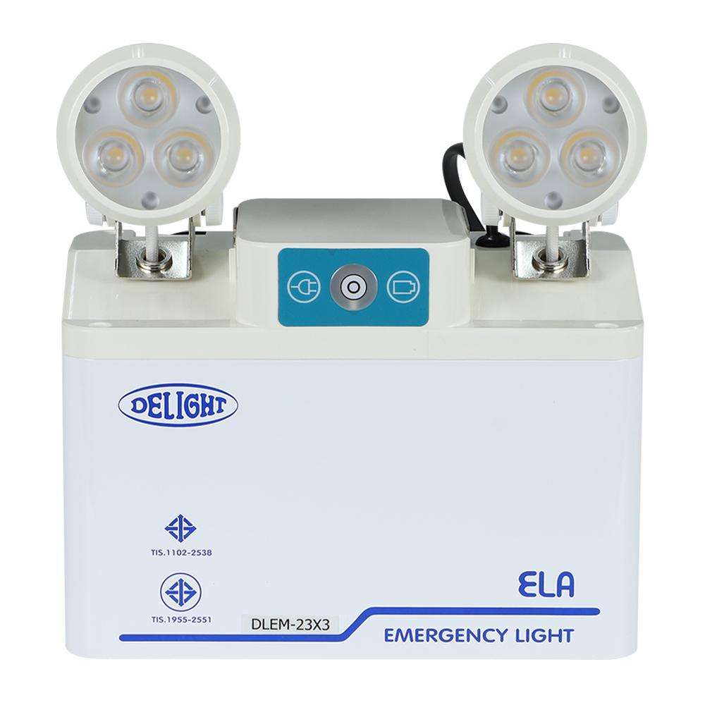 ไฟฉุกเฉิน LED DELIGHT DLEM-23X3 2X3 วัตต์ สีขาว | Lazada.co.th