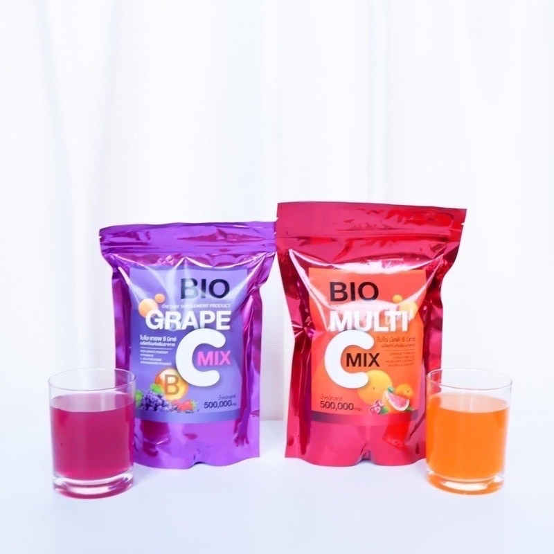 ไบโอวิตซีสด Bio วิตซีสด มัลติซีมิกซ์ Bio Multi C Mix ไบโอวิตซี น้ำชง