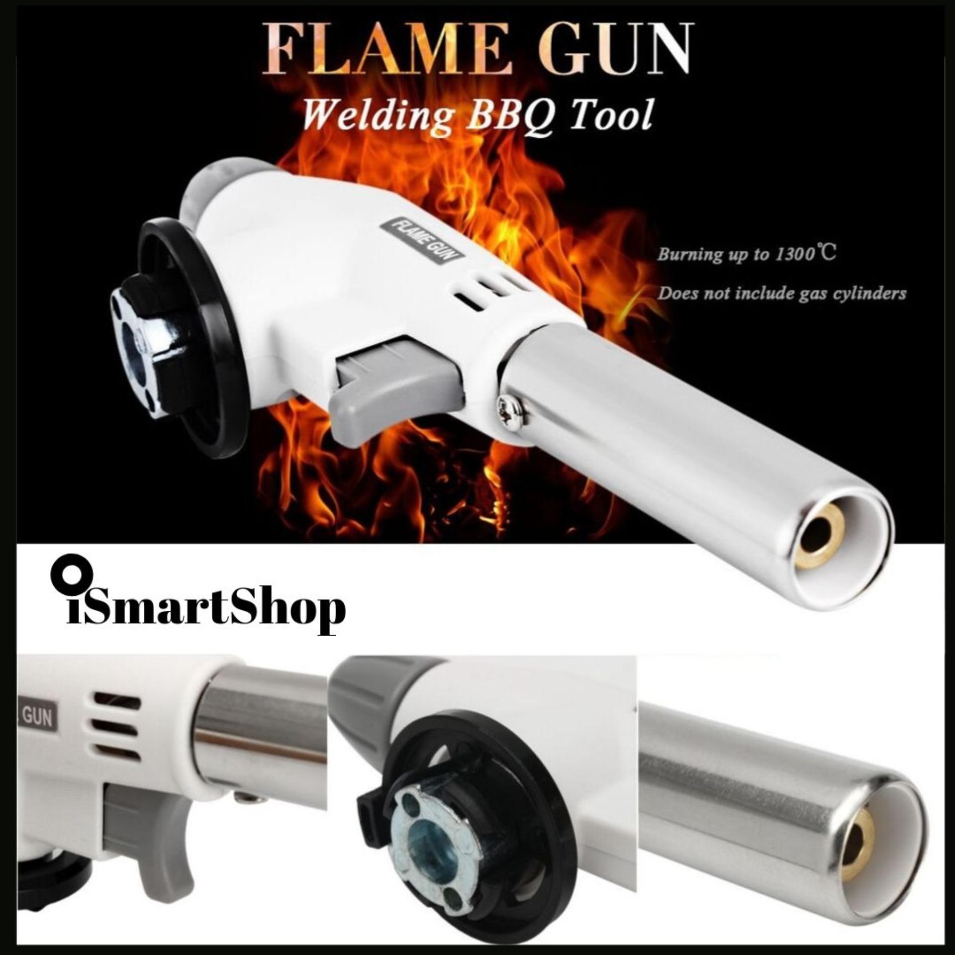 Flame Baking BBQ Spray gun burner หัวพ่นไฟสำหรับทำอาหารใช้แก๊ส/แก้ส กระป๋อง Flame Baking BBQ Spray gun burner หัวพ่นไฟสำหรับทำอาหารใช้แก๊ส/แก้ส กระป๋อง