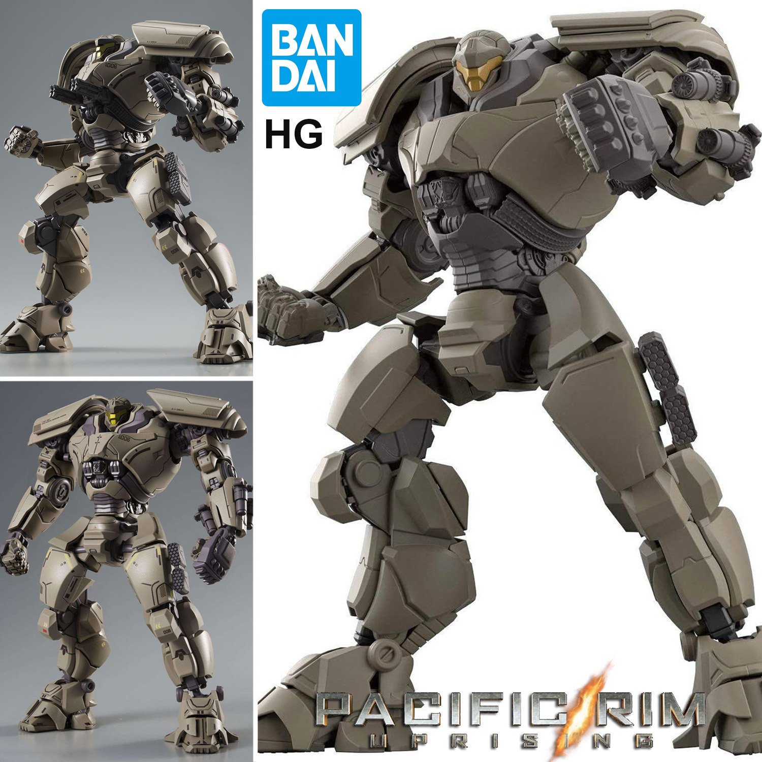 Model โมเดล ของแท้ 100% Bandai Hobby HG จาก Pacific Rim Uprising แป ...