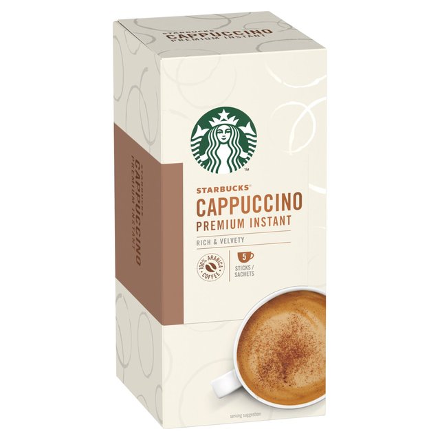 Starbucks Cappuccino Mix 14g. x 4 sachets สตาร์บัค คาปูชิโน่ กาแฟ มิกซ์