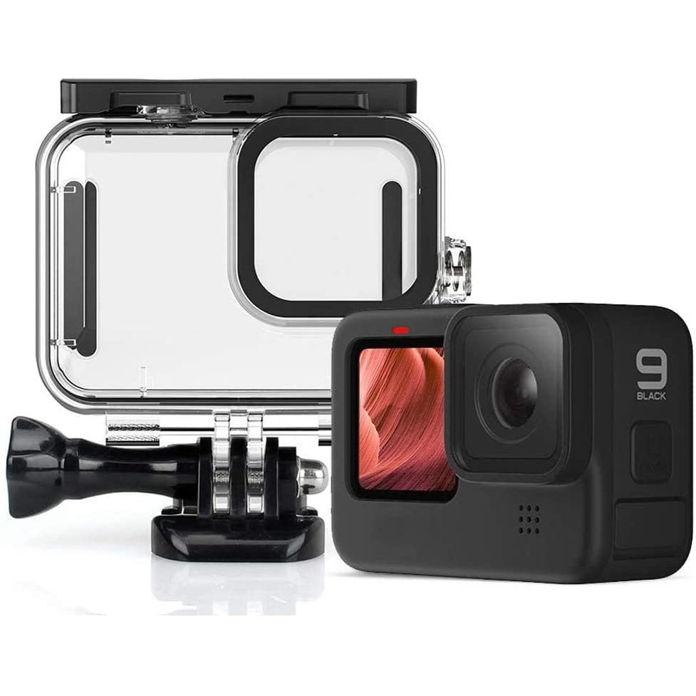 พร้อมมากๆ...[] -Waterproof Housing Case for GoPro Hero 9 Black เคสกันน้ำสำหรับ GoPro Hero 9 Black ..เคสกันน้ำคุณภาพดี..!!