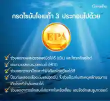 ภาพขนาดย่อของภาพหน้าปกสินค้าน้ำมันปลา ( 1000 มก. 90 แคปซูล ) น้ำมันปล Fish oil น้ำมันตับปลา จากร้าน Wealth.Giffarine บน Lazada ภาพที่ 5