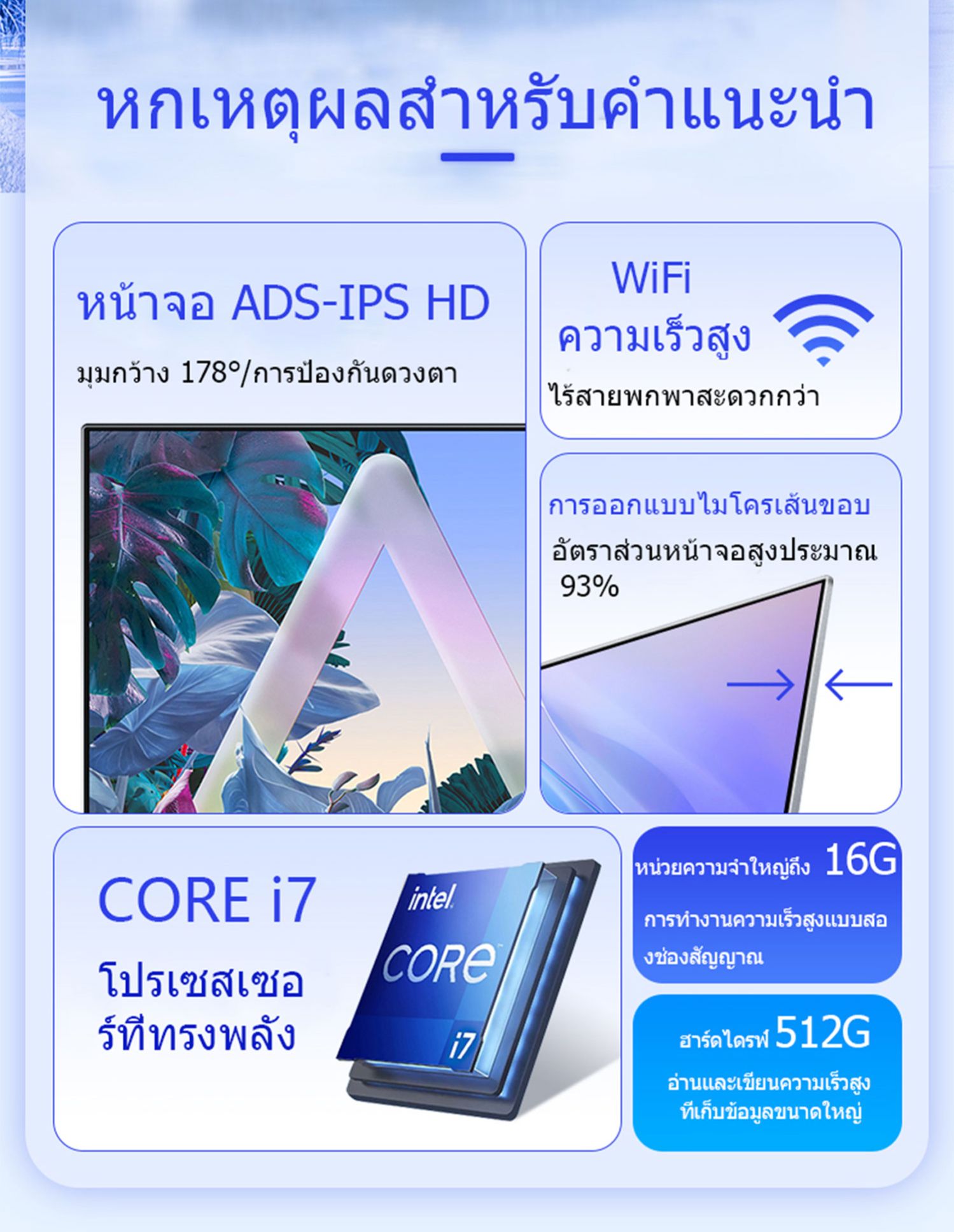 คอมพิวเตอร์ All in One PC 24 นิ้ว คอมพิวเตอร์ เดสก์ท็อปพีซี แรม Intel ...