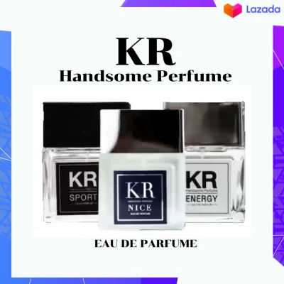 [ของแท้100%]น้ำหอมผู้ชาย น้ำหอมสำหรับผู้ชาย KR Handsome Perfume (Eau De Parfum) น้ำหอมผู้ชายนำเข้าจากประเทศฝรั่งเศษ หอมติดทนยาวนานตลอดวัน กลิ่นไม่ฉุน