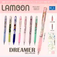ภาพขนาดย่อของภาพหน้าปกสินค้ารุ่น DREAMER ปากกาเจล GEL+PLUS แบบกด 0.5มม. ญี่ปุ่น Lamoon การ์ตูน หมึกน้ำเงิน ลิขสิทธิ์แท้ น่ารักมากๆ เลือกแบบได้ จากร้าน Deal D D บน Lazada