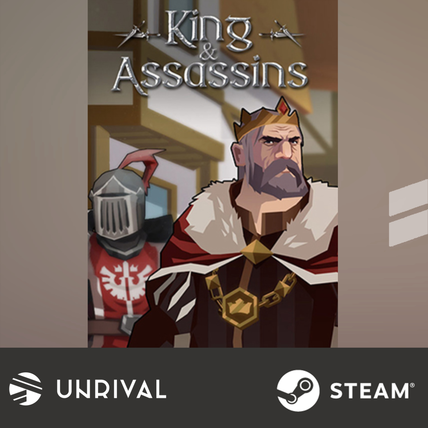 King and Assassins PC Digital Download Game - Unrival