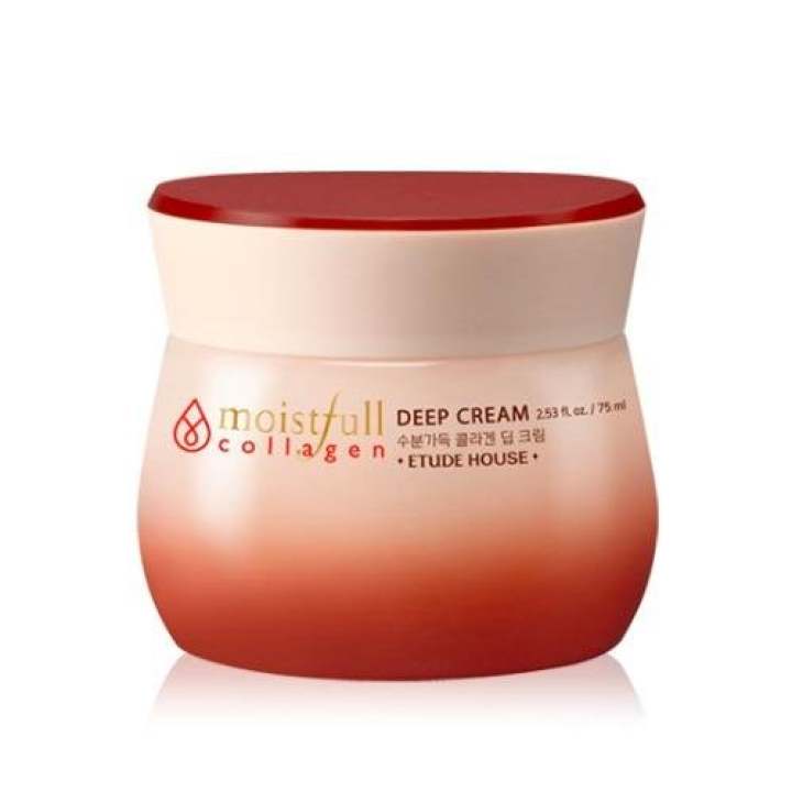 รีวิว Etude Moistfull Collagen Deep Cream (75ml) ดีไหม