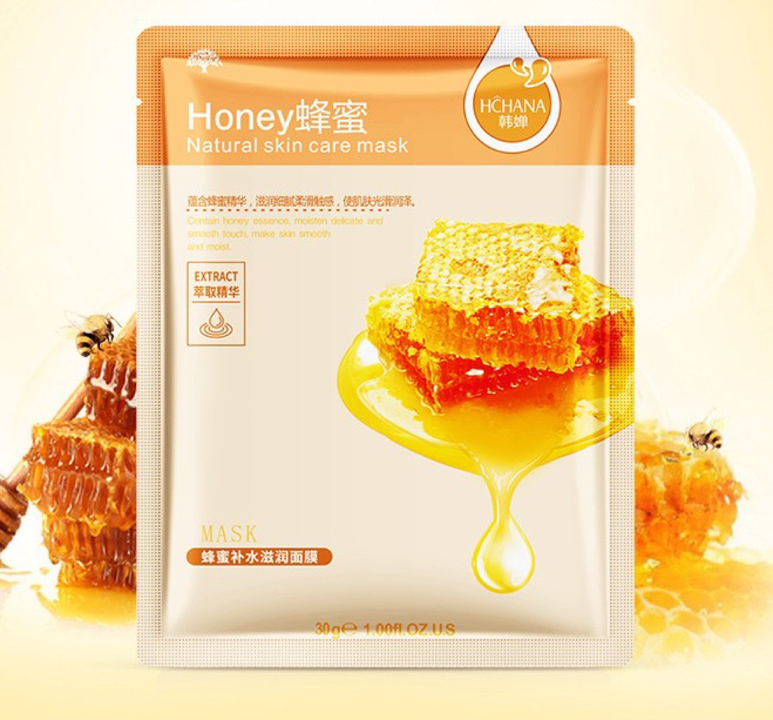 อย.ไทย (พร้อมส่ง) แผ่นมาร์คหน้า HCHANA