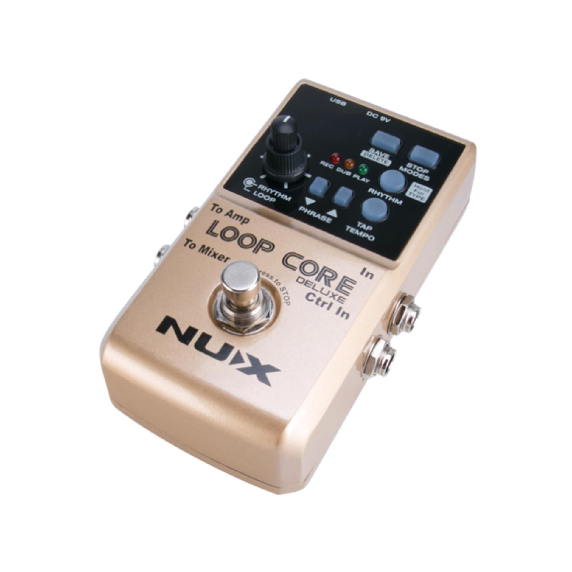 Nux เอฟเฟ็คก้อน รุ่น Loop Core Deluxe Guitar Looper + Footswitch MixASale