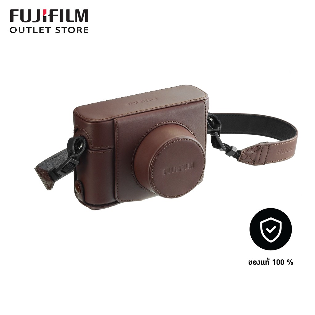 Fujifilm Leather case สำหรับกล้อง X100F สีน้ำตาล_ZT40 ใครยังไม่ลอง ถือว่าพลาดมาก !!