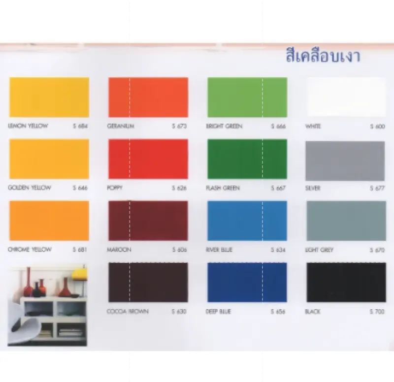 ภาพสินค้าHATO สีเคลือบเงา ฮาโต้ ขนาด 1 ปอนด์(0.2ลิตร) และ 1/4 ปอนด์(0.05ลิตร) มีทุกสี จากร้าน Paint_hardware บน Lazada ภาพที่ 3