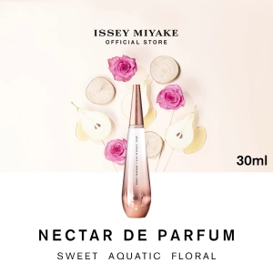 สินค้า Issey Miyake L\'Eau D\'Issey Pure Nectar de Parfum EDP 30ml (ผลิต Feb 22) น้ำหอมสำหรับผู้หญิง เสน่ห์ความหอมหวานจากมวลดอกไม้ และ Honey Pear