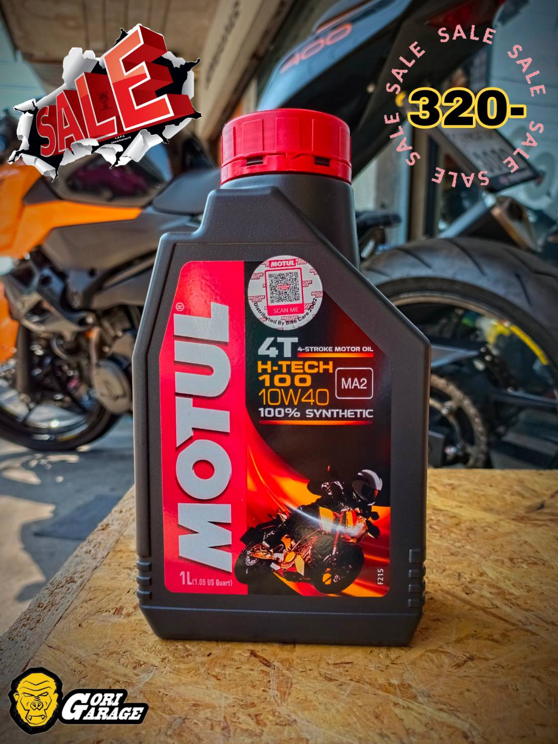 50％OFF】 国内正規品 MOTUL H-TECH 100 4T 10W-40 20L×1缶 モチュール バイク 2輪 100%化学合成 4サイクル  4ストローク faced.uem.mz