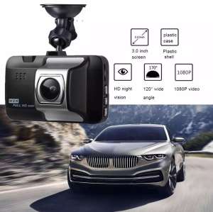 Car กล้องติดรถยนต์ Car Camera Full HD 1080P Vehicle BlackBOX DVR รุ่น Q8B