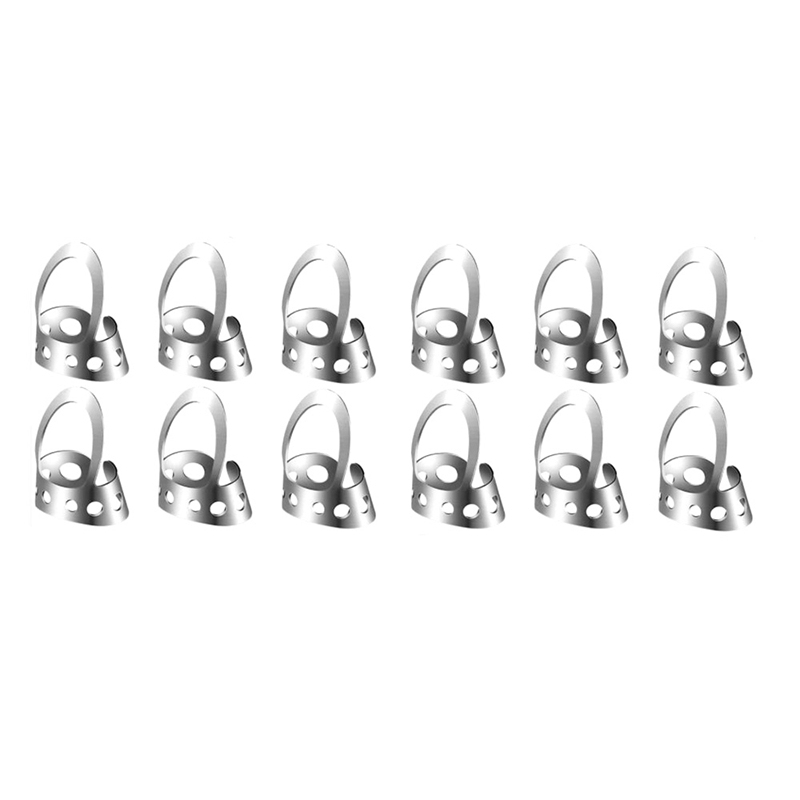 12 Pcs Stainless Steel Finger Picks Guitar Picks Adjustable Large Medium or Small Size for Acoustic Guitar Banjo Ukulele Malaysia