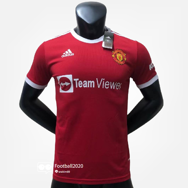 2021-22 Manchester United Home Jersey Fan Edition Football Half Sleeve Top T-shirt High Quality 3AAA