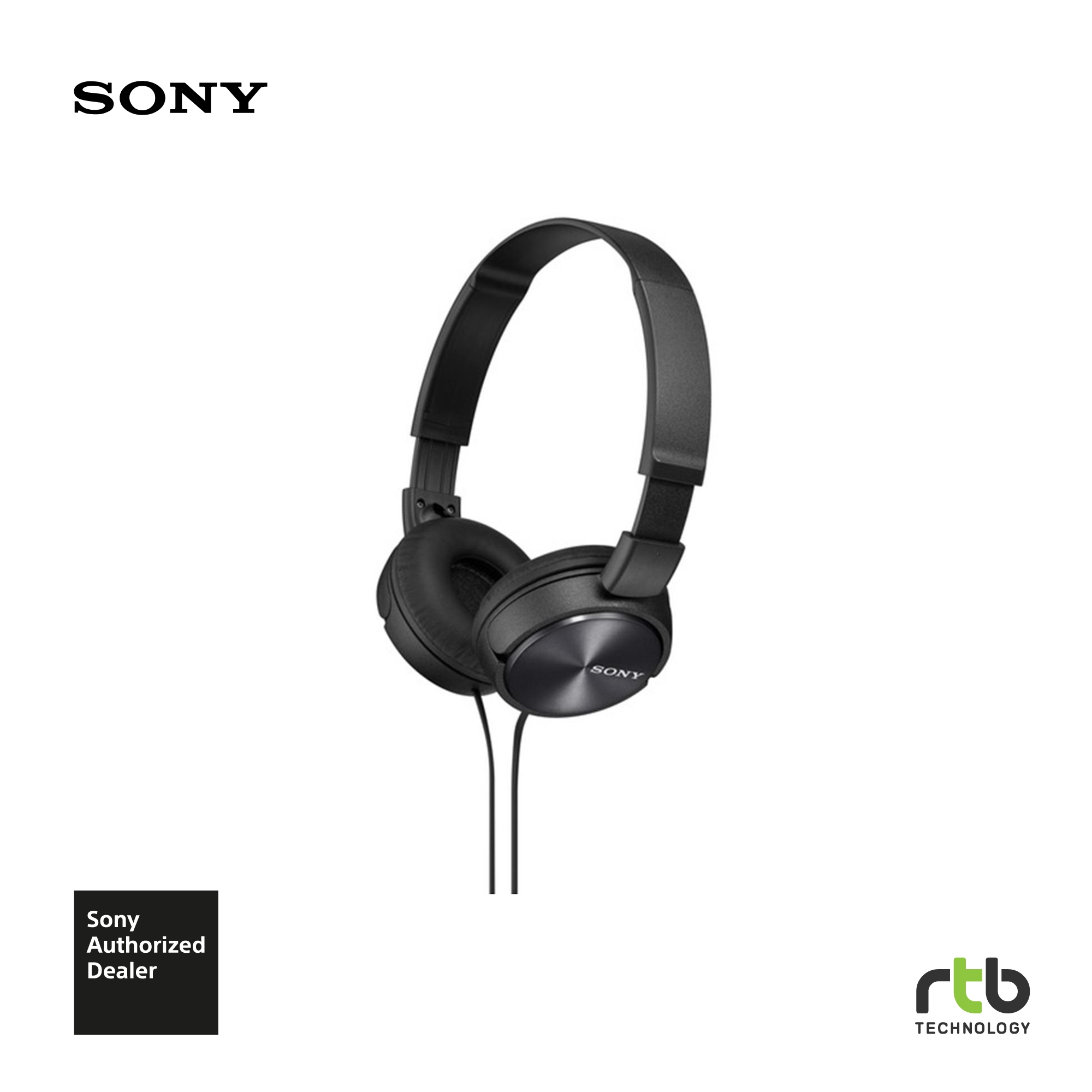 Sony MDRZX310AP หูฟังครอบหูมีสาย Balanced Sound Headphones with Mic หู