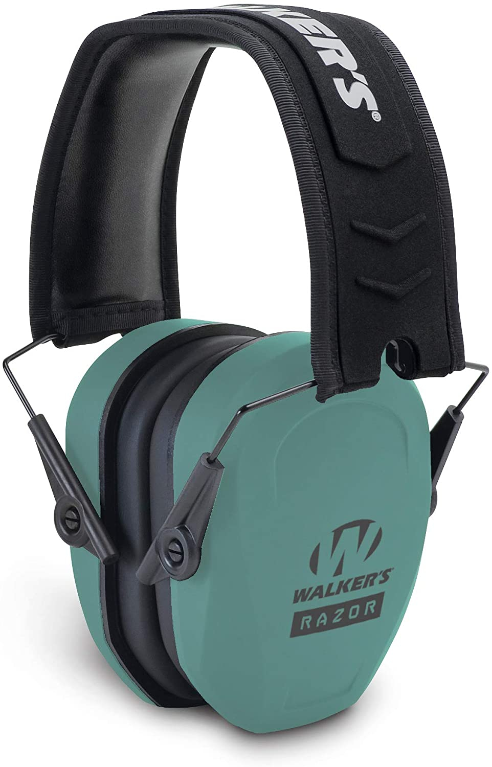 Walker's Game Ear GWPRSEMPATGY Paraorecchie Elettronico Patriot Razor Slim, Grigio, Profilo Ultra-Basso, Con Microfoni Direzionali, Riduzione 23dB - 6