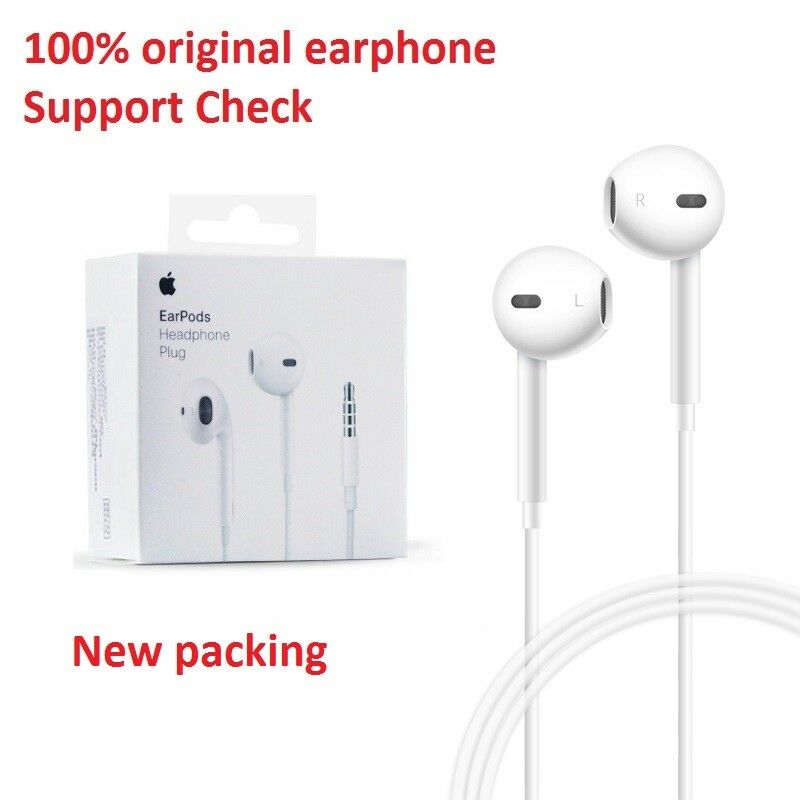 ไอโฟนชุดหูฟังของแท้ 100% (Foxconn)ไมโครโฟนหูฟัง 3.5 มม.3.5mm ชุดหูฟังชนิดใส่ในหูหูฟังสำหรับ iPad earbuds mini/2/3/iPhone 5 6 6 S PLUS หูฟังอเนกประสงค์ พร้อมไมโครโฟน ใช้กับ samsung oppo huawei xiaomi vivo