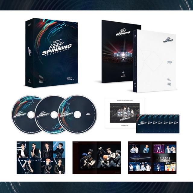 ฟิกเกอร์ GOT7 ‼️ [Pre-order]  Keep Spinning 2019 World Tour DVD, Blu-ray ฟิกเกอร์